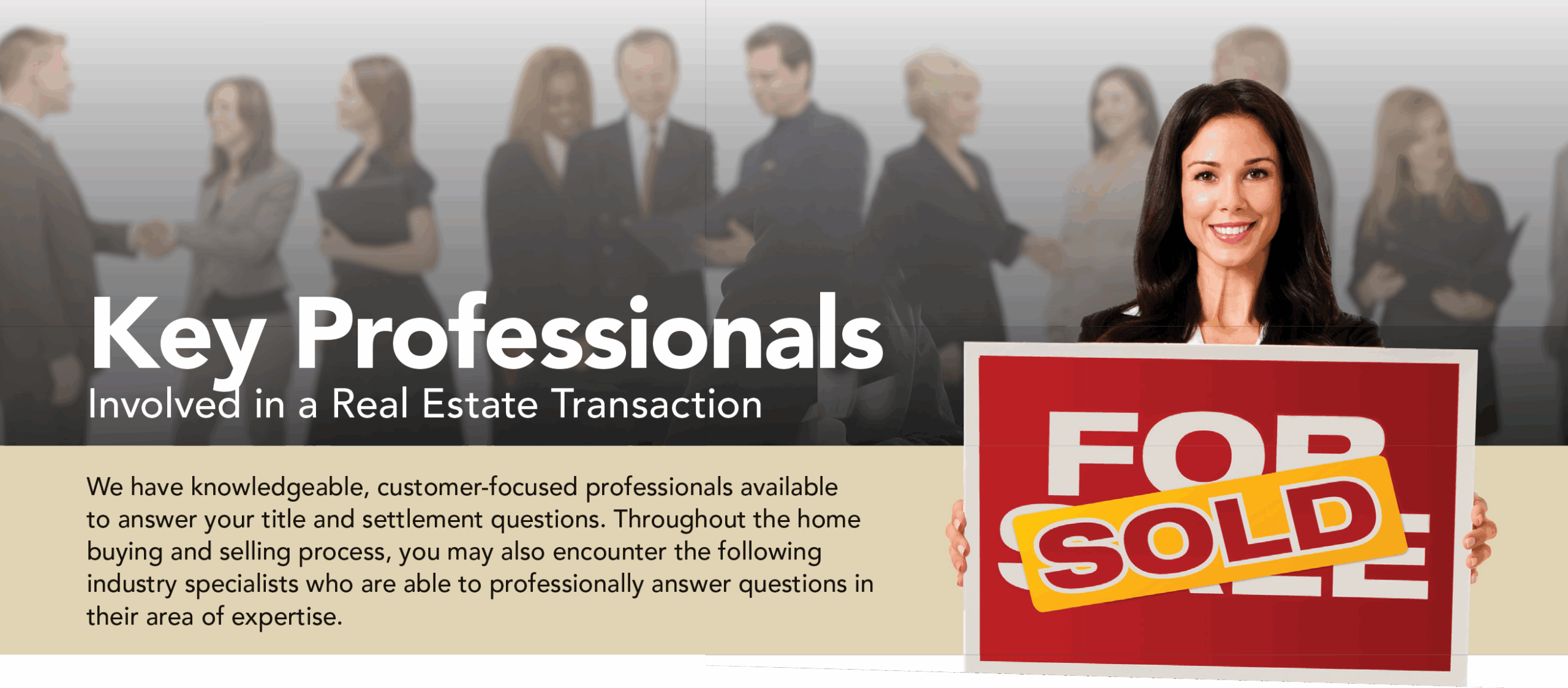 Featured image for “Key Professionals Involved In A Real Estate Transaction”